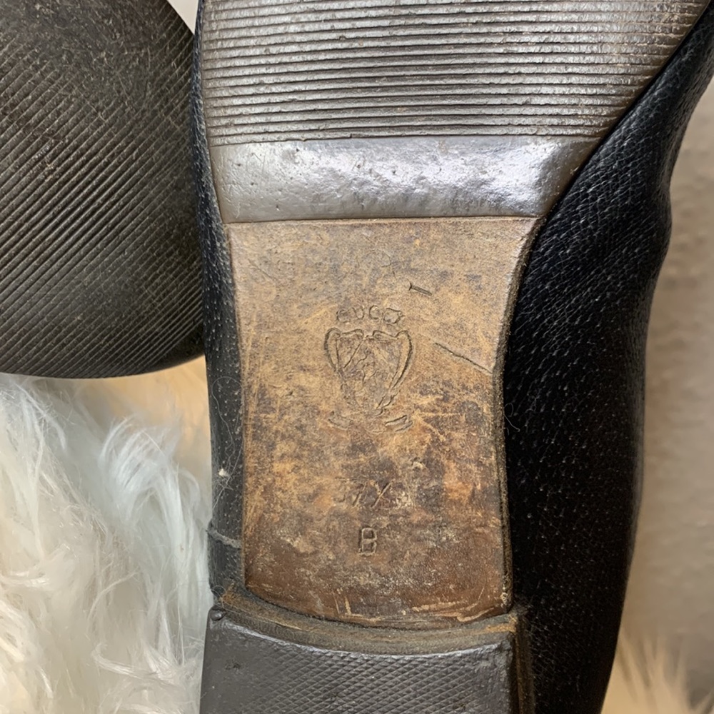 Vintage Black Gucci Boots - Picture 10 of 12